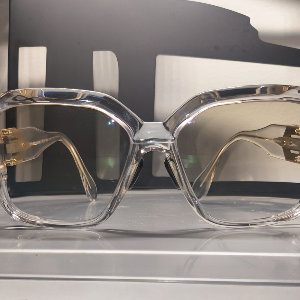 Authentic Cazal 623 EyeglassesChic Oversized Clear Glasses